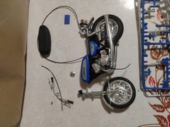 1971 Revell #H-1500 Kawasaki Mach III 1/12 Scale Motorcycle Model Kit