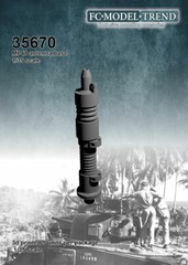FC Model Trend 1/35 MP-48 Antenna Bases (3d printed, 5pcs)