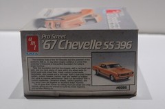 AMT ERTL 1967 CHEVELLE SS 396 PRO STREET SCALE 1:25 MODEL KIT 6986