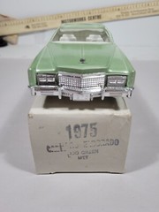 JoHan 1975 Cadillac Eldorado Lido Green Dealer Promo Car with Original Box
