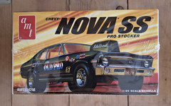 AMT 1972 Chevy Nova SS Pro Stocker 1/25 Scale Plastic Model Kit! #AMT1142M/12