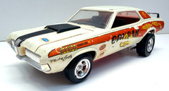 AMT, MPC 1:25 1969-70 Dyno Don Mercury Dragster Vintage Original Built Model Kit