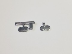 HEADLIGHTS from Kenworth Aerodyne Cab Over AMT 1:25 Model Kit