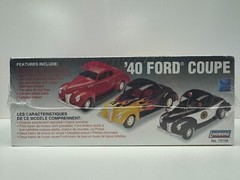 Lindberg ’40 Ford Coupe 1/25 scale plastic model kit build 1 of 3 ways (SEALED)