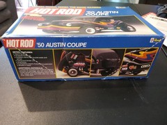 REVELL – HOT ROD ’50 AUSTIN COUPE DRAG GASSER – WITH OPTIONAL DECALS -#2