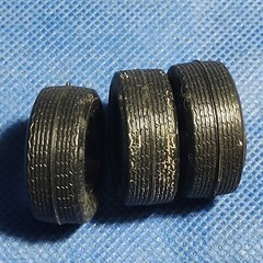 🌟 Goodyear Bluestreak Tires 1:24 or 1:25 Scale 1000s Model Car Parts 4 Sale