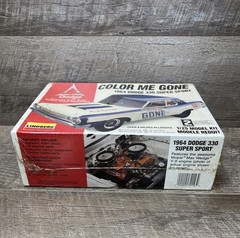 Lindberg Color Me Gone 1964 Dodge 330 Super Sport Kit # 72156-NEW Factory Sealed