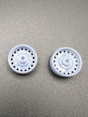 1/24 Scale Ambassador Resin Printed Wheel Set For Scale Modeling