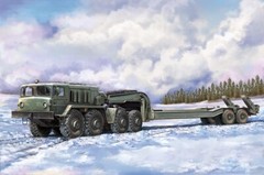 Trumpeter 1/72 MAZ537G Intermediate Type Tank Transport w/MAZ/ChMZAP524 TRP7194