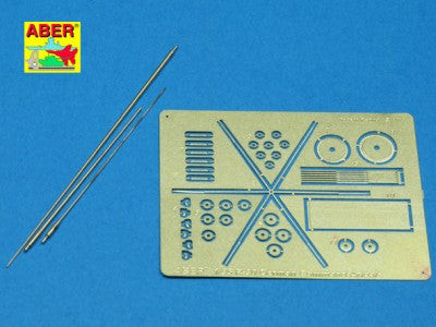 Aber 1/35 German 2m, 1,8m and 1,4m Star Aerials / Antennas Command Tanks R-30