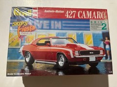 Model Car Parts – Revell Baldwin Motion 427 Camaro wheels tires & backs 1/25