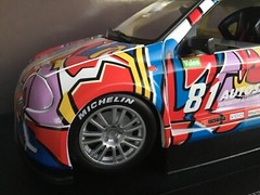 1/18 Revell v. RARE, Renault Clio sport, red,yellow,blue grafiti car, mint+++