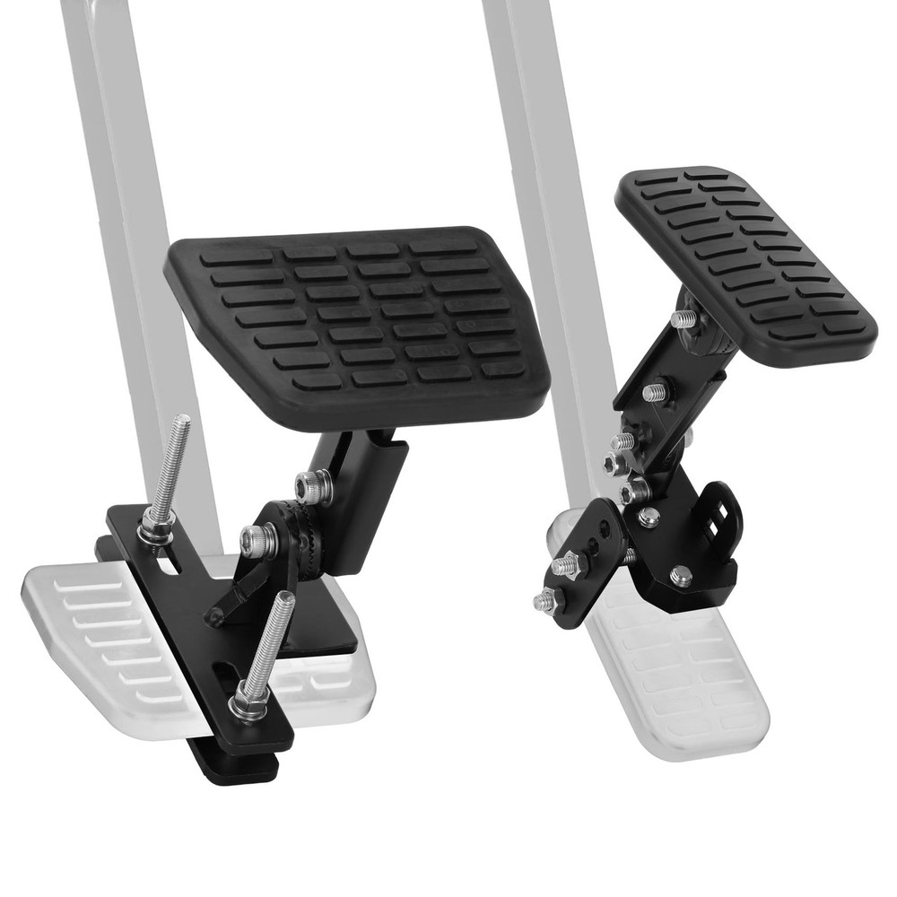 Short Driver Pedal Extenders Brake Accelerator Extensions Anti-Slip Durable Meta
