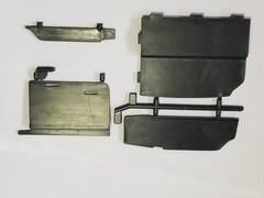 INTERIOR PANELS from Kenworth Aerodyne Cab Over AMT 1:25 Model Kit