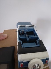 PRO-BUILT MPC 1968 JEEPSTER CONVERTIBLE 1:25 FROM MODEL KIT #2068-200 DETAILED !