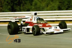 NEW Decals McLaren M23 1974 F1 1/43rd scale for Tameo Kits by Cigale 43 CDS014
