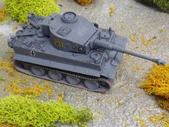 Roco Minitanks Pro Painted WWII German Tiger I (#700) Heavy Tank Lot #9488B©