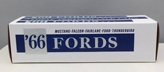 1966 Ford Fairlane Falcon Mustang etc Dealer Promo Model REPLICA BOX ONLY NO CAR