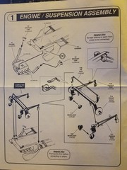 RC Cola & Beer Wagon STEERING LINKAGE TIE ROD for Monogram Revell 1:24 Model Kit