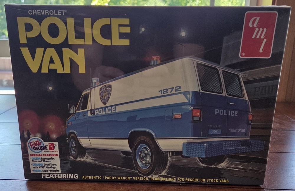 AMT Chevrolet Police Van Factory Sealed