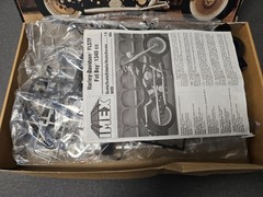 Vintage IMEX Harley Davidson FLSTF Fat Boy Motorcycle Model Kit 1:9 New Open Box