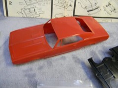 1/30 SCALE VINTAGE PARAMOUNT HOBBIES 1967 CAMARO SS350 MOTORIZED MODEL KIT-RARE