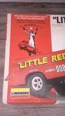 Lindberg Model car kit ” Little Red Wagon” 1965 Dodge hot rod truck Z159