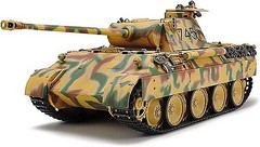 Tamiya German Tank Panzer V Panther Ausf.D – Plastic Model Military Vehicle Kit