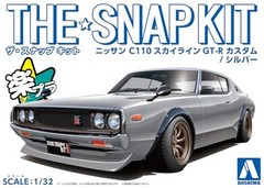 Aoshima Bunka Kyozaisha 1/32 The Snap Kit Series Nissan C110 Skyline GT-R Custom