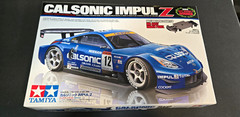 Tamiya Calsonic Impul Z Nissan 1:24 Unassembled Plastic Model Kit Blue 24280