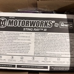 Motorworks Sting Ray 3 1/25 Model Kit New Sealed Parts