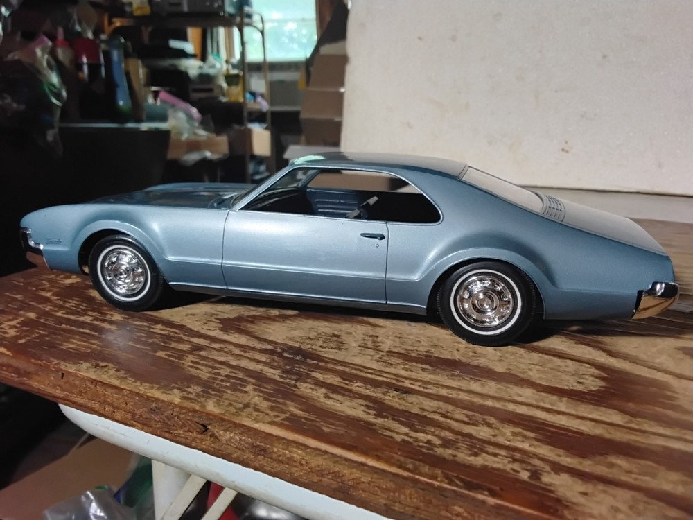 1966 OLDSMOBILE TORONADO Metallic Blue Promo Dealer OLDS Model