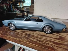 1966 OLDSMOBILE TORONADO Metallic Blue Promo Dealer OLDS Model