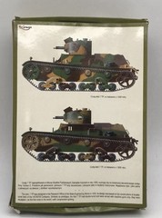 Mirage Hobby 1/35 Model Kit Polish Light Tank Czotg Lekki 7 TP Dwuwiezowy