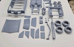 ABS-LIKE RESIN 3D PRINTED 1/25 1973 OLDSMOBILE VISTA CRUISER STATION WAGON KIT