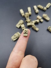 3D Printing 1/450 Us Military Tactical Armored Vehicle Model Package 17 Vehicles