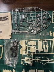 Vintage Revell 55 Chevy Model Kit 1/25 Scale H-1374 Open Box Never Used