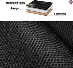 CAROMOP 3D Air Mesh Car Seat Covers 2 Front Seats,Breathable and Durable Seat