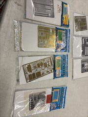 Lot Of 7 Eduard Detailing Photoetched Accessories Open Sealed