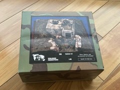 Verlinden 54mm (1/35) Tobruk Pit Bunker WWII [Plaster Diorama] 116 (MDA 35105)