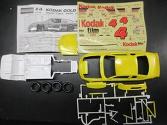 REVELL 1/24 #4 KODAK GOLD FILM MONTE CARLO bagged kit LOT#104