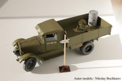 1/72 ZiS-5V WWII Soviet truck PST 72029 Models plastic kits