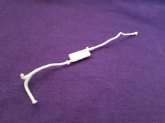 48 Ford Coupe EXHAUST PIPES MUFFLER from Revell 1:25 Model Kit 1948