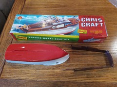 VINTAGE LINDBERG CHRIS CRAFT BOX & PARTS #700 MODEL