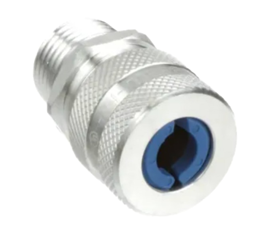 SHC1023 Connector, Cord, Machined Aluminum, 0.38-0.5″ ID, NPT-1/2″ Thread, SHC S