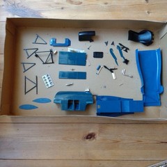 Tamiya 1/12 Tyrrell Ford F1 Big Scale Model Kit Partially Assembled