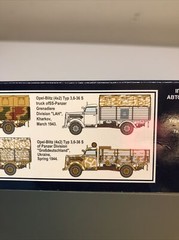 Roden 710 Opel Blitz (KFZ.305, 4X2) German Army truck WWII, 1/72 scale model kit