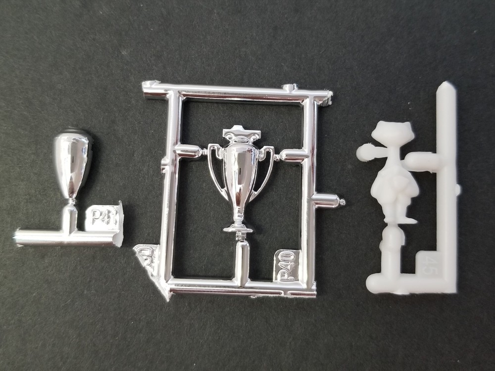 1963 Ford F-100 TROPHY & COOL CAT from AMT 1:25 Model Kit 63 F100