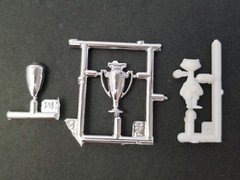1963 Ford F-100 TROPHY & COOL CAT from AMT 1:25 Model Kit 63 F100
