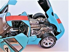 Ford GT40 Classic Custom Built Metal Model 1 18 Hot Rod 24 Race Promo Car 12